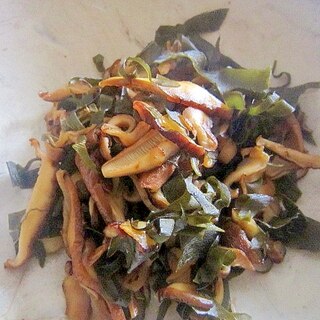 椎茸と昆布の簡単佃煮